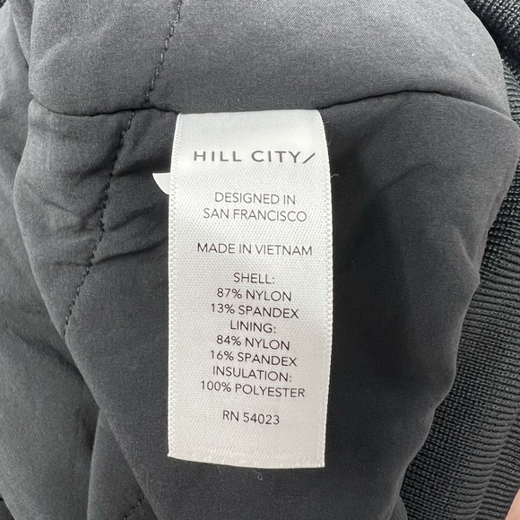 Hill City Thermal Light Bomber Jacket Men's Large Gray Water Resistant‎ - Picture 7 of 9